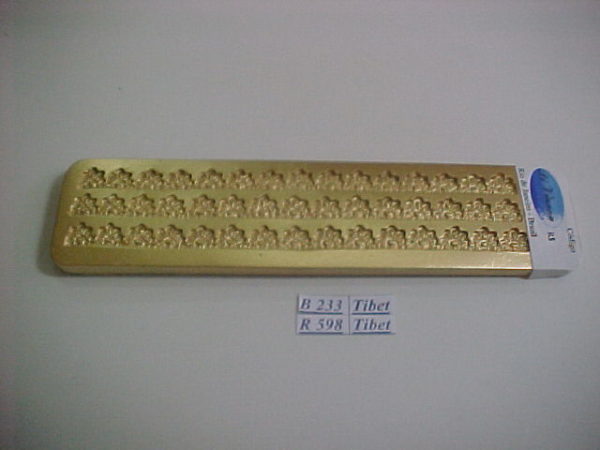 Forma de Silicone de Rendas e Guirlandas