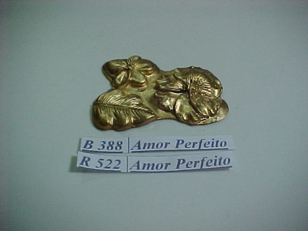 Forma de Silicone de Flores e Folhas