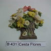 Forma de Silicone de Flores e Folhas