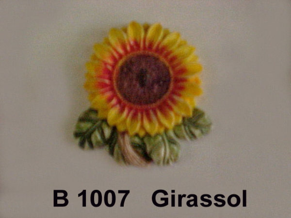 Forma de Silicone de Flores e Folhas