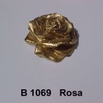 Forma de Silicone de Flores e Folhas