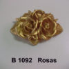 Forma de Silicone de Flores e Folhas