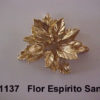 Forma de Silicone de Flores e Folhas