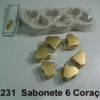 Forma de Silicone de Sabonetes e Velas