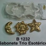 Forma de Silicone de Sabonetes e Velas