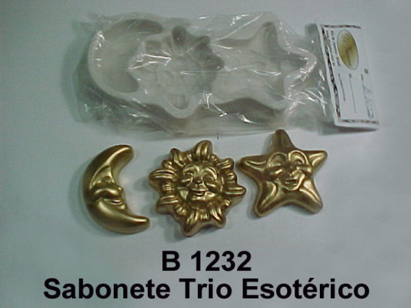 Forma de Silicone de Sabonetes e Velas