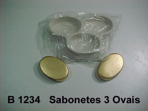 Forma de Silicone de Sabonetes e Velas