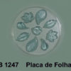 Forma de Silicone de Flores e Folhas