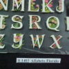 Forma de Silicone de Alfabetos e Números