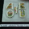 Forma de Silicone de Alfabetos e Números