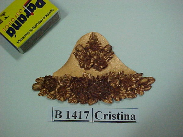 Forma de Silicone de Rendas e Guirlandas