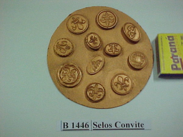 Forma de Silicone de Selos