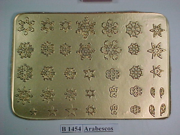 Forma de Silicone de Arabescos