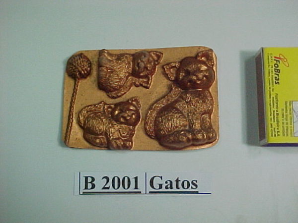 Forma de Silicone de Animais