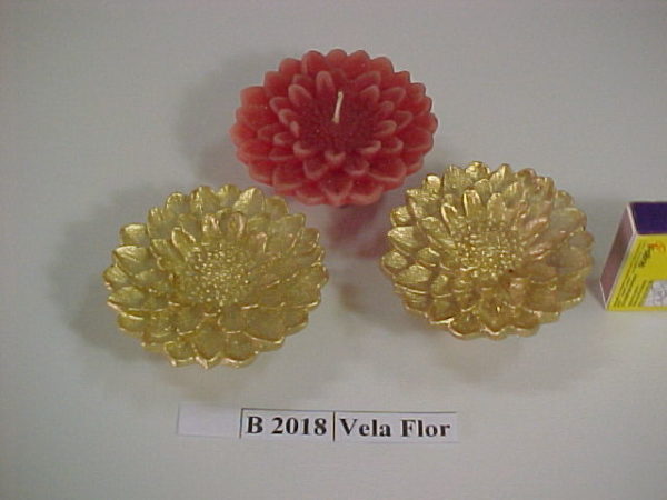 Forma de Silicone de Flores e Folhas