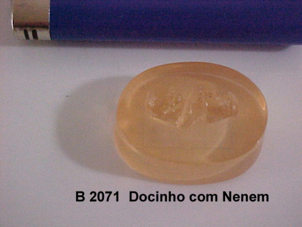 Forma de Silicone de Docinhos