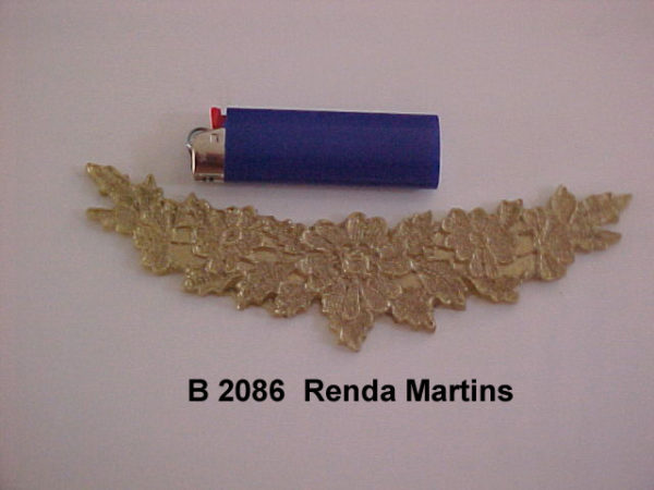 Forma de Silicone de Rendas e Guirlandas