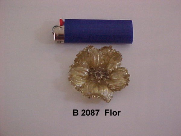 Forma de Silicone de Flores e Folhas