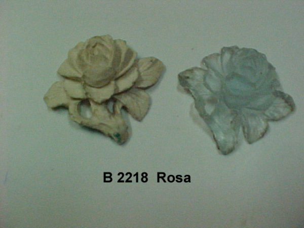 Forma de Silicone de Flores e Folhas