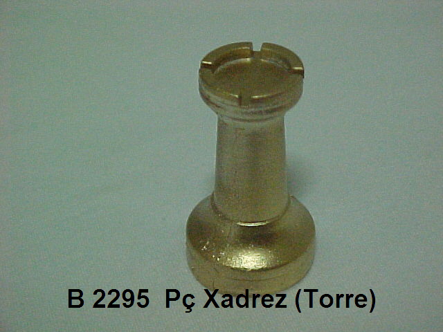 Peça de Xadrez Torre para Decorar