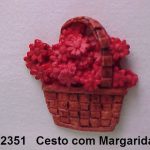 Forma de Silicone de Flores e Folhas