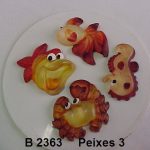 Forma de Silicone de Fundo Mar