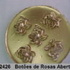 Forma de Silicone de Flores e Folhas