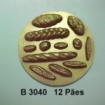 Forma de Silicone de Biscoitos e  Pães