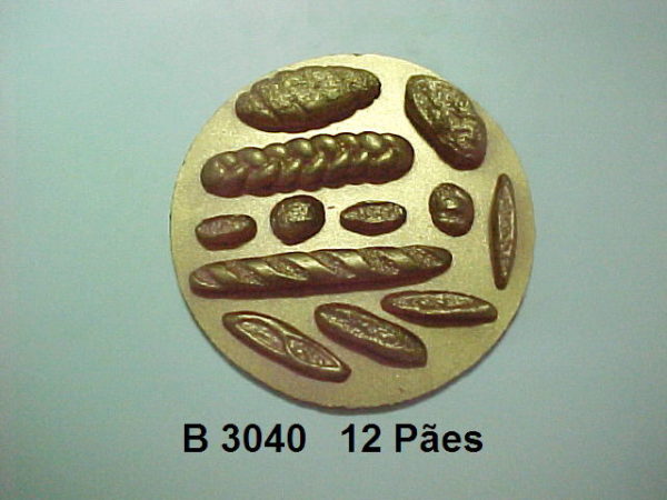 Forma de Silicone de Biscoitos e  Pães