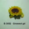 Forma de Silicone de Flores e Folhas
