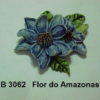 Forma de Silicone de Flores e Folhas
