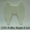 Forma de Silicone de Flores e Folhas