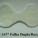 Forma de Silicone de Flores e Folhas