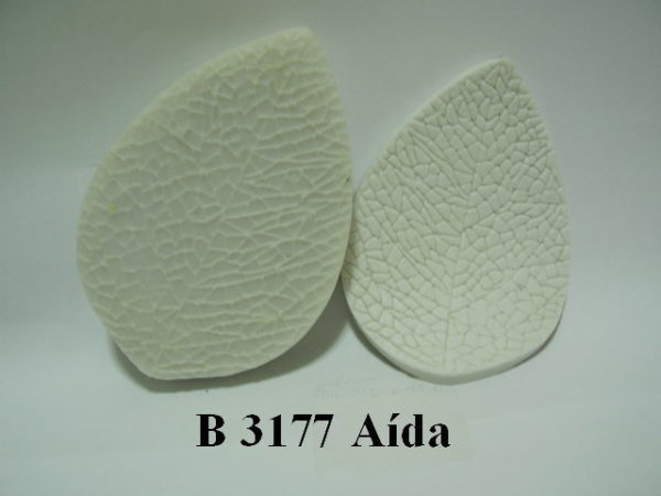 Forma de Silicone de Flores e Folhas