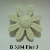 Forma de Silicone de Flores e Folhas