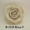 Forma de Silicone de Flores e Folhas