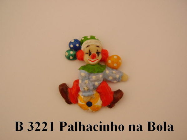 Forma de Silicone de Palhaços