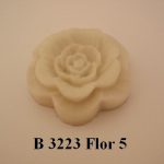 Forma de Silicone de Flores e Folhas