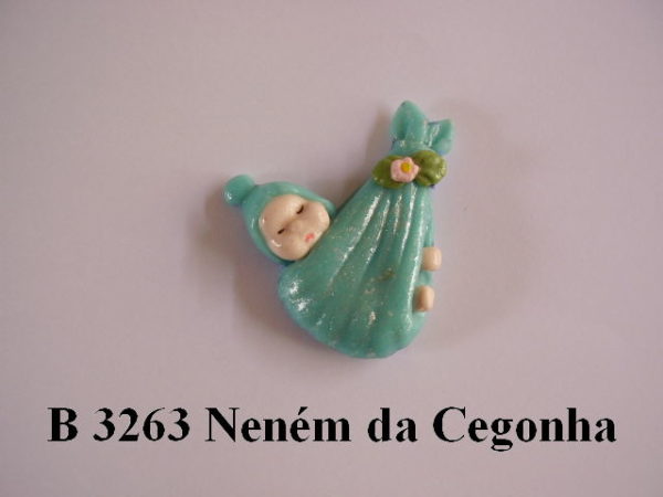 Forma de Silicone de Neném