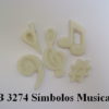 Forma de Silicone de Musical