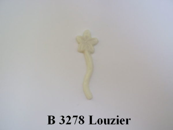 Forma de Silicone de Flores e Folhas