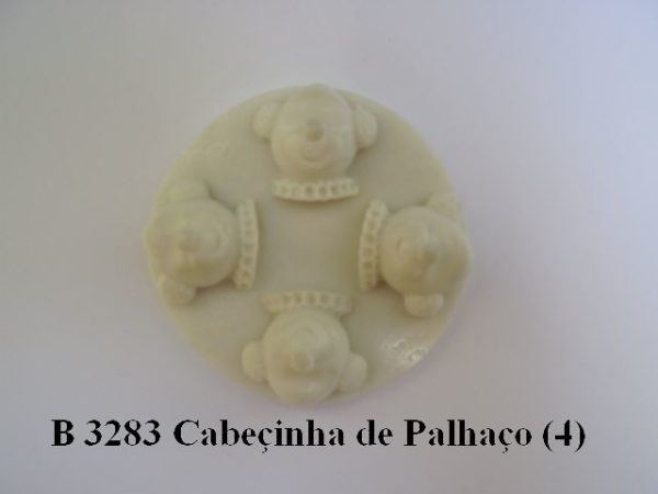 Forma de Silicone de Palhaços