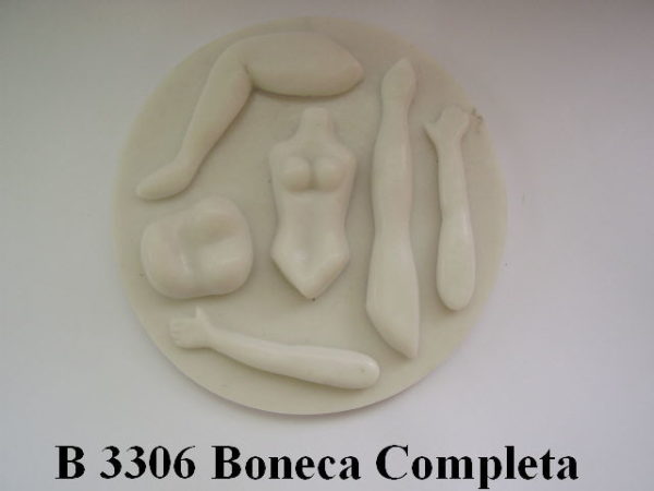 Forma de Silicone de Bonecas, Rostos, Sapatos, Mãos e Pés