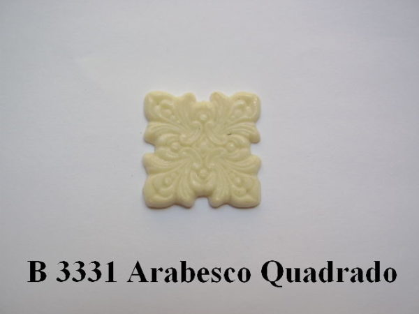 Forma de Silicone de Arabescos