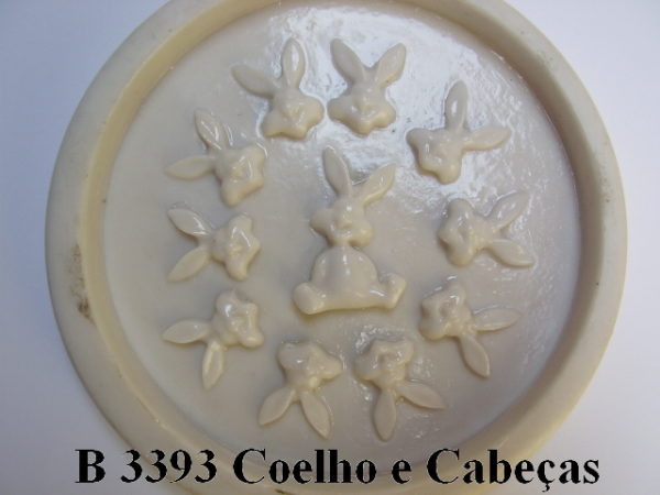 Forma de Silicone de Animais