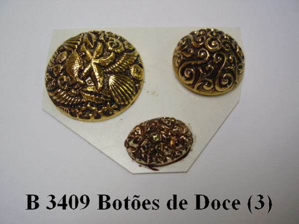 Forma de Silicone de Botões