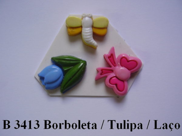 Forma de Silicone de Diversos