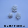 Forma de Silicone de Flores e Folhas