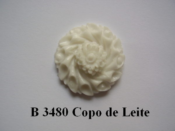 Forma de Silicone de Flores e Folhas