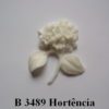 Forma de Silicone de Flores e Folhas